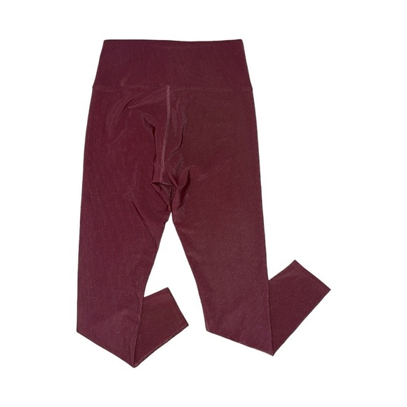 Beach Riot Ayla Legging Glitter Bitter Chocolate ribbed women’s size large - Picture 5 of 10